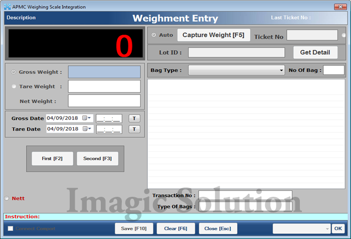 Weight Scale Integration